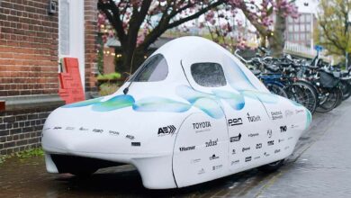 Des étudiants néerlandais dévoilent la voiture à hydrogène « la plus efficace au monde ».