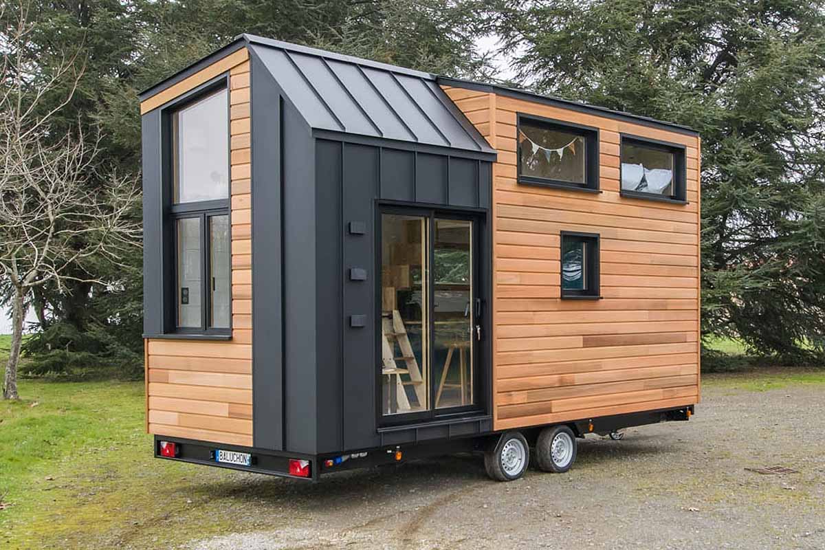 La Tiny house Kajedenn (qui signifie « rencontre » en breton)