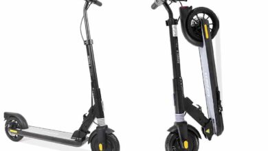 Trottinette Electrique SURPASS Pro 2 Black Edition avec frein à disque 350 W 8''