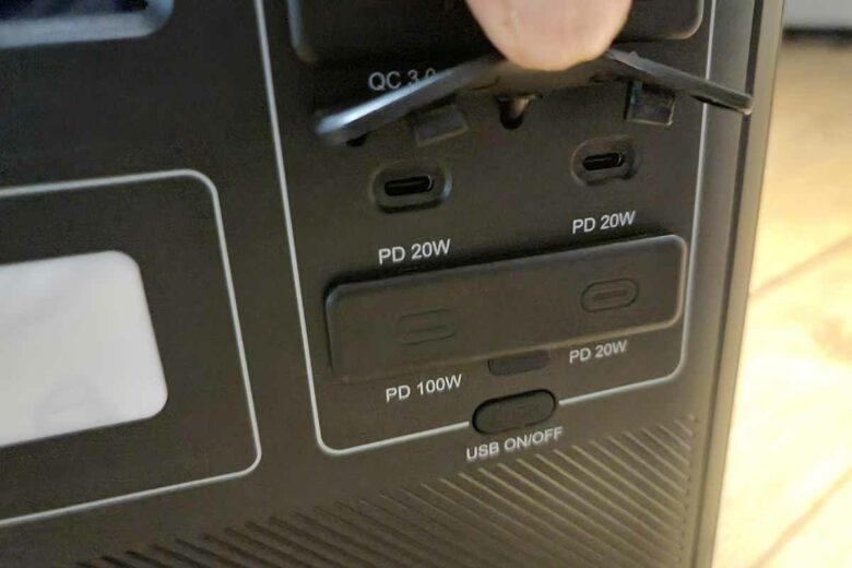 Port USB-A
