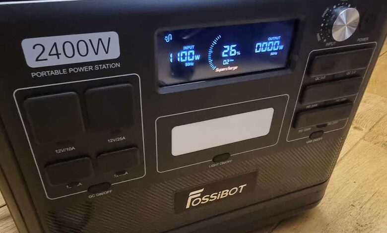 FOSSiBOT F2400 Portable Power Station