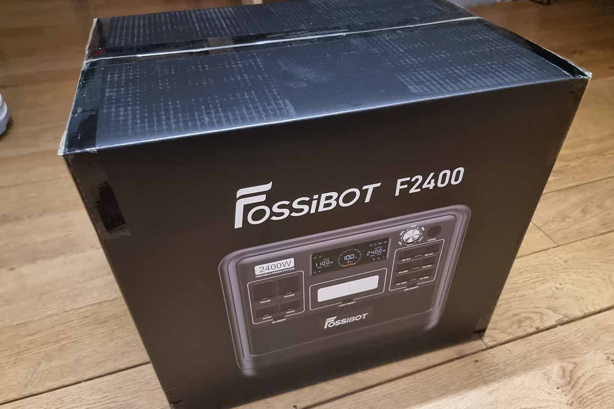 Une BATTERIE nomade avec panneau solaire PAS CHER - Fossibot F2400 