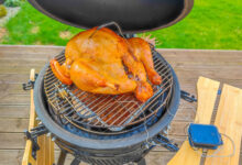 Un barbecue kamado.