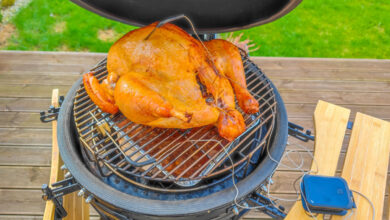 Un barbecue kamado.