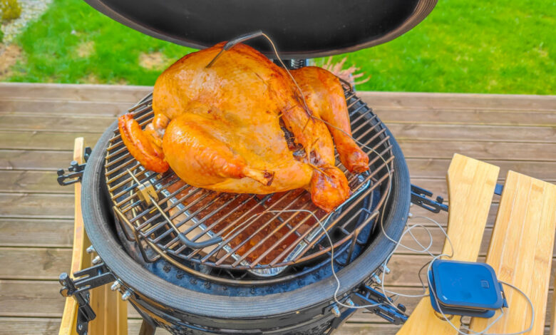 Un barbecue kamado.