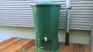 Récupérateur d'eau Garantia vert 210L