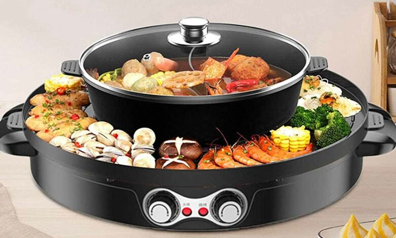 Un barbecue coréen.