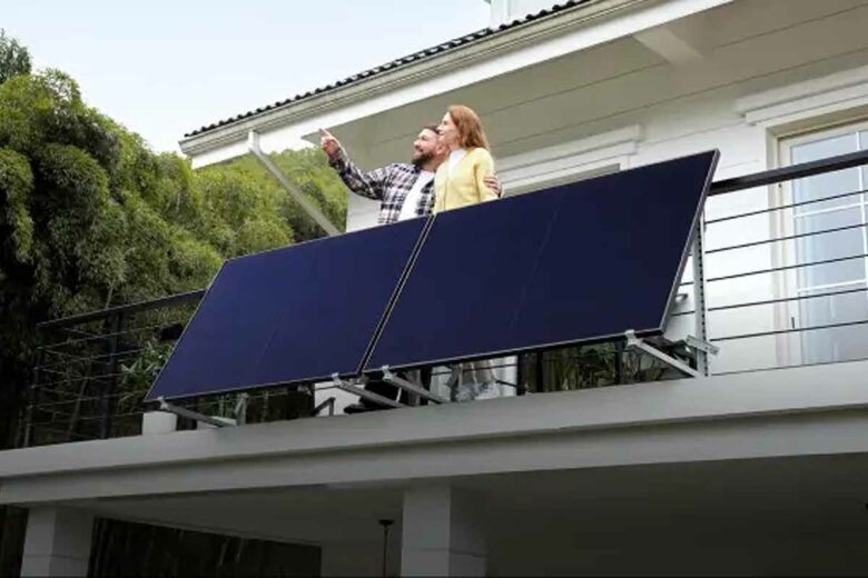 Anker propose des panneaux solaires conçus pour fonctionner sur les balcons,