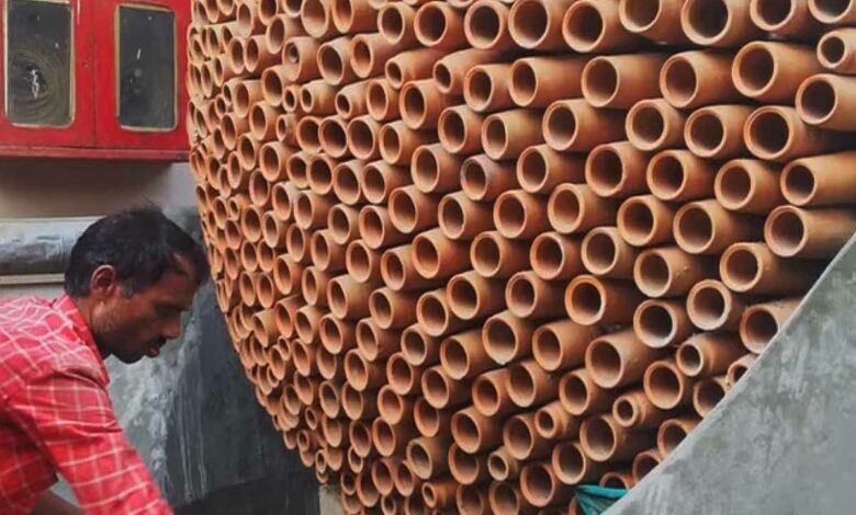 Un architecte indien s'inspire des abeilles pour concevoir un système de refroidissement innovant à base de terre cuite.