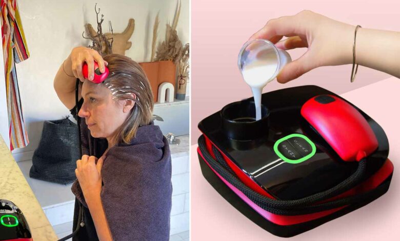 Une invention pour faciliter la coloration des cheveux à la maison.