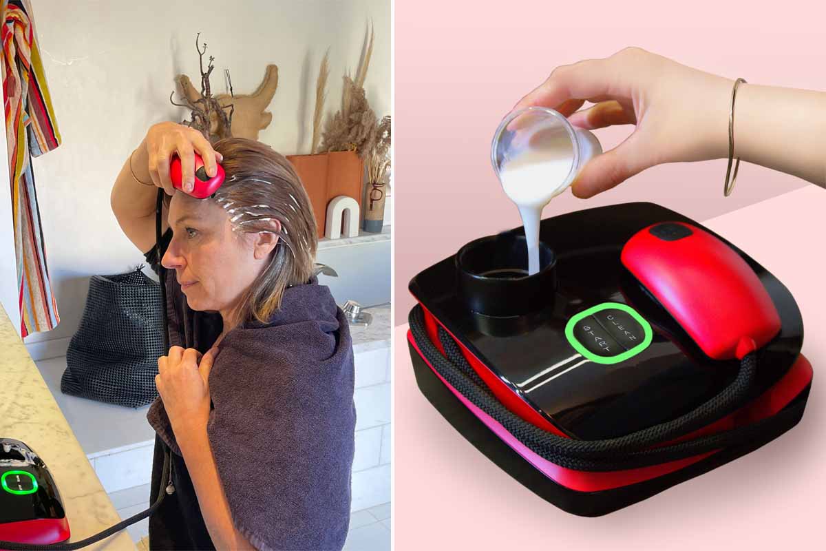 Une invention pour faciliter la coloration des cheveux à la maison.