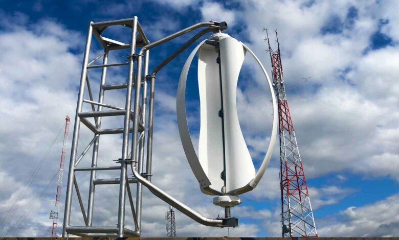 Des éoliennes à axe vertical robustes, conçues pour résister à toutes les conditions météorologiques et être installées même dans les endroits les plus reculés