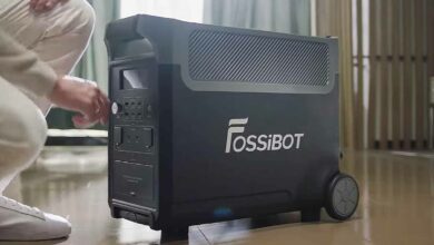 La station électrique portable FOSSiBOT F3600