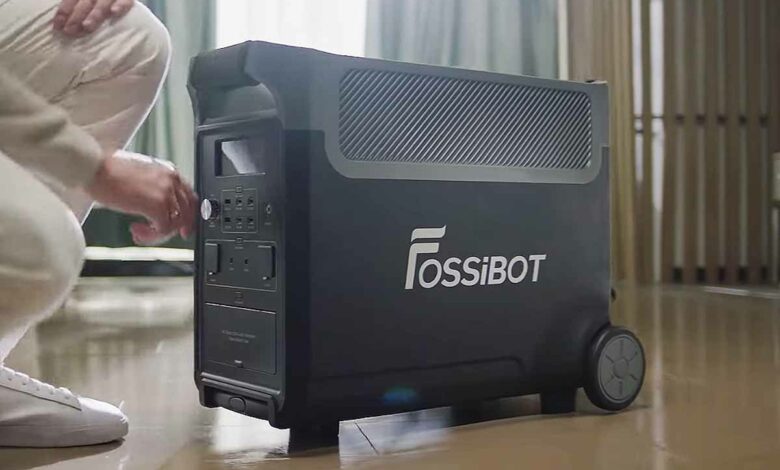 La station électrique portable FOSSiBOT F3600