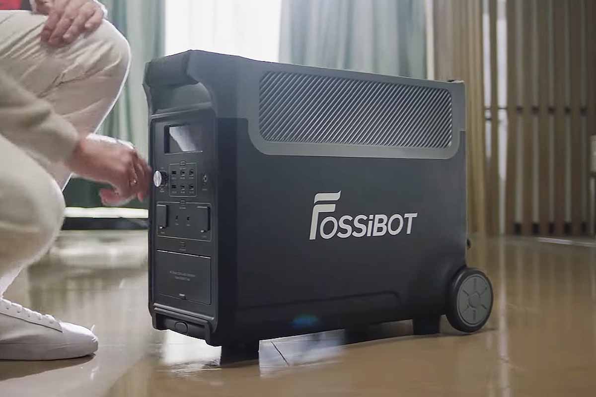 La station électrique portable FOSSiBOT F3600