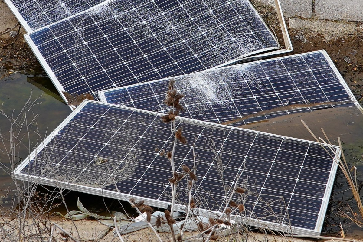 Un procédé unique pour recycler les panneaux solaires usagés.
