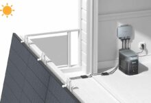PowerStream, le premier dispositif solaire de balcon doté d'une station électrique portable.
