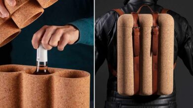 Une invention pratique pour garder vos vins à température idéale : découvrez le sac à dos « CPack Backpack».