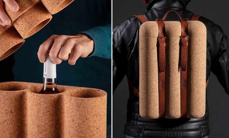 Une invention pratique pour garder vos vins à température idéale : découvrez le sac à dos « CPack Backpack».
