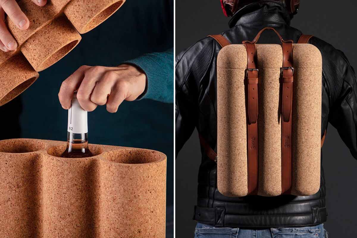 Une invention pratique pour garder vos vins à température idéale : découvrez le sac à dos « CPack Backpack».