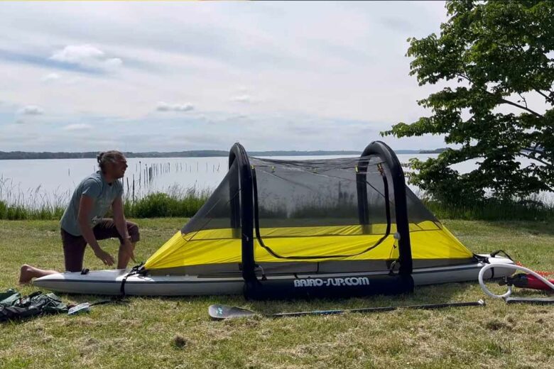 BAJAO Cabin a une longueur de près de trois mètres.