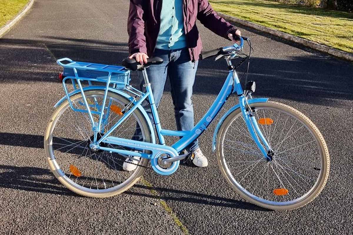 L'invention d'un vélo électrique sans batterie.