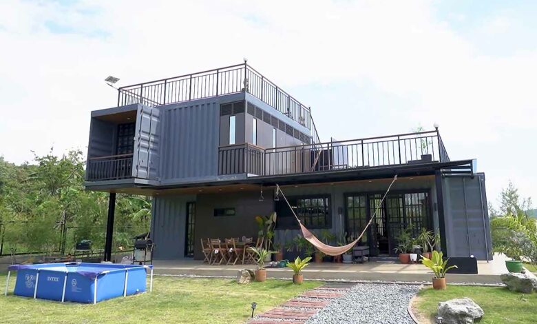 Vivre en harmonie avec la nature, la maison container de Mike Rivera surprend par son design et son confort.