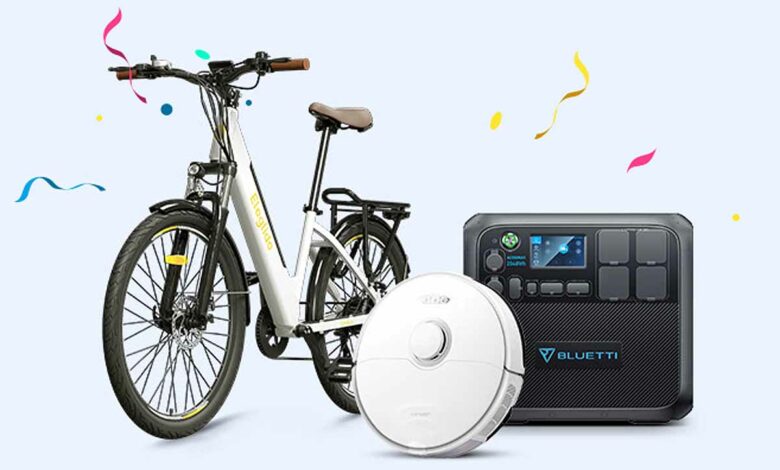Aspirateur robot, vélo électrique, centrale solaire et moniteur… Geekmaxi casse les prix !