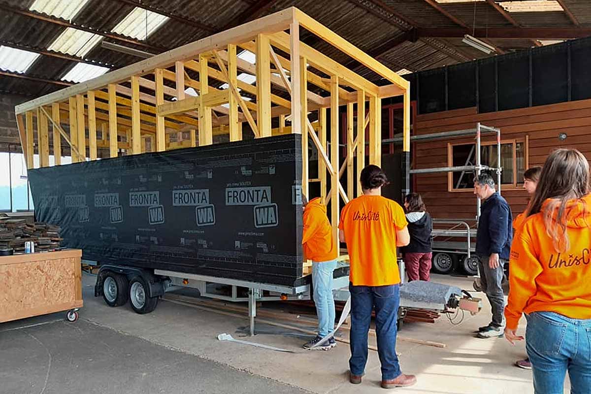 Une tiny house itinérante pour accompagner la transition écologique en Centre-Val de Loire