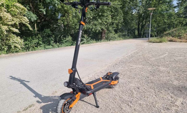 La trottinette électrique tout-terrain KuKirin G2 Max