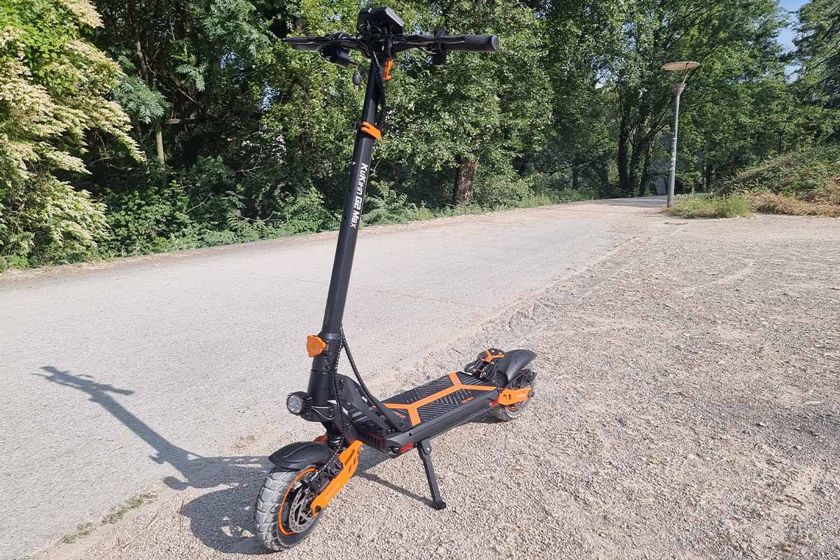 La trottinette électrique tout-terrain KuKirin G2 Max