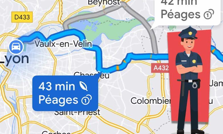 Comment afficher les radars sur l'application GPS Google Map ?
