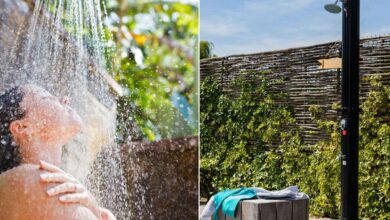 Prendre une douche chaude dans son jardin en préservant l'environnement et en faisant des économies d'électricité.