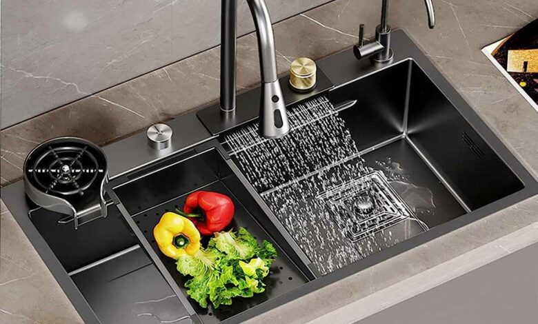 Evier Inox Professionnel 304 noir