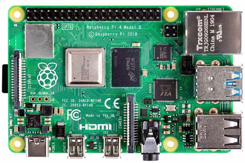 Raspberry Pi 4 modèle B, 8 Go de RAM