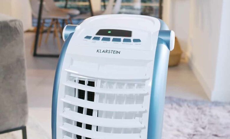 Rafraîchisseur d'air - Klarstein - Ventilateur humidificateur d
