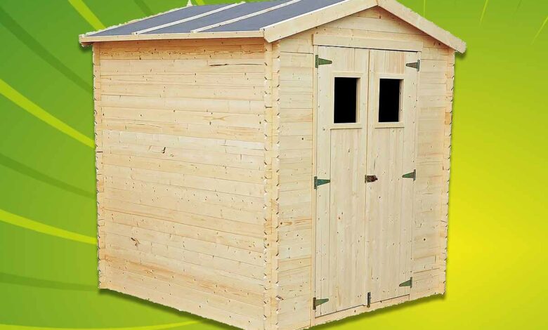 Abri de jardin en bois TIMBELA M369.
