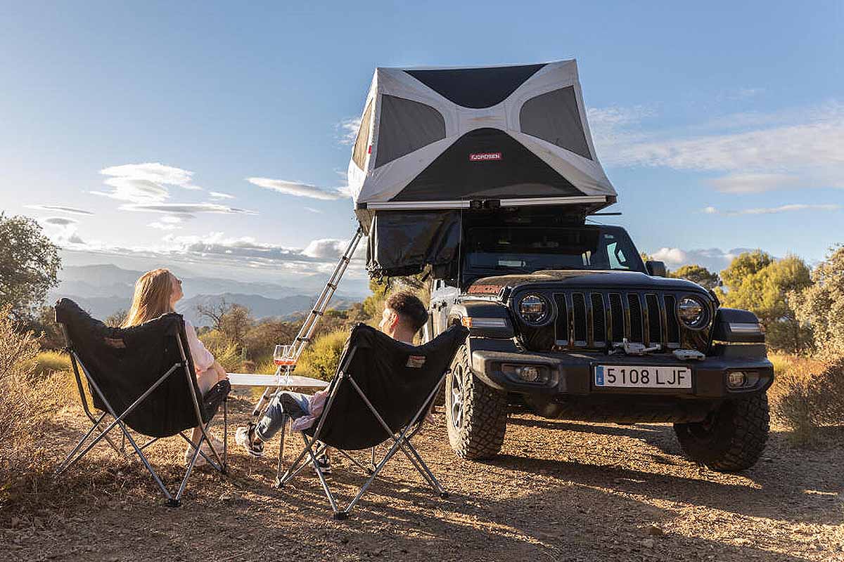 Mini - Tente de toit compacte - Rooftop Camp