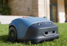 HOOKII Tondeuse robot intelligente Neomow S WIFI pour pelouse jusqu'à 1000 m²