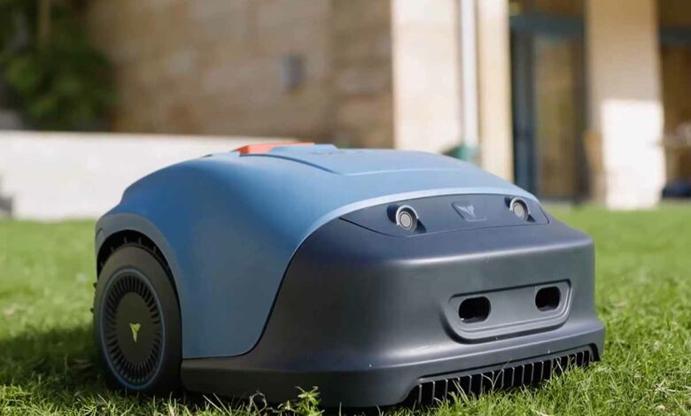 HOOKII Tondeuse robot intelligente Neomow S WIFI pour pelouse jusqu'à 1000 m²