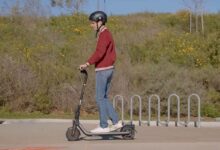 Trottinette électrique Ninebot KickScooter E2 E 450 W Noir.