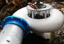 L'invention d'une mini turbine a 8 pales imprimable en 3D.