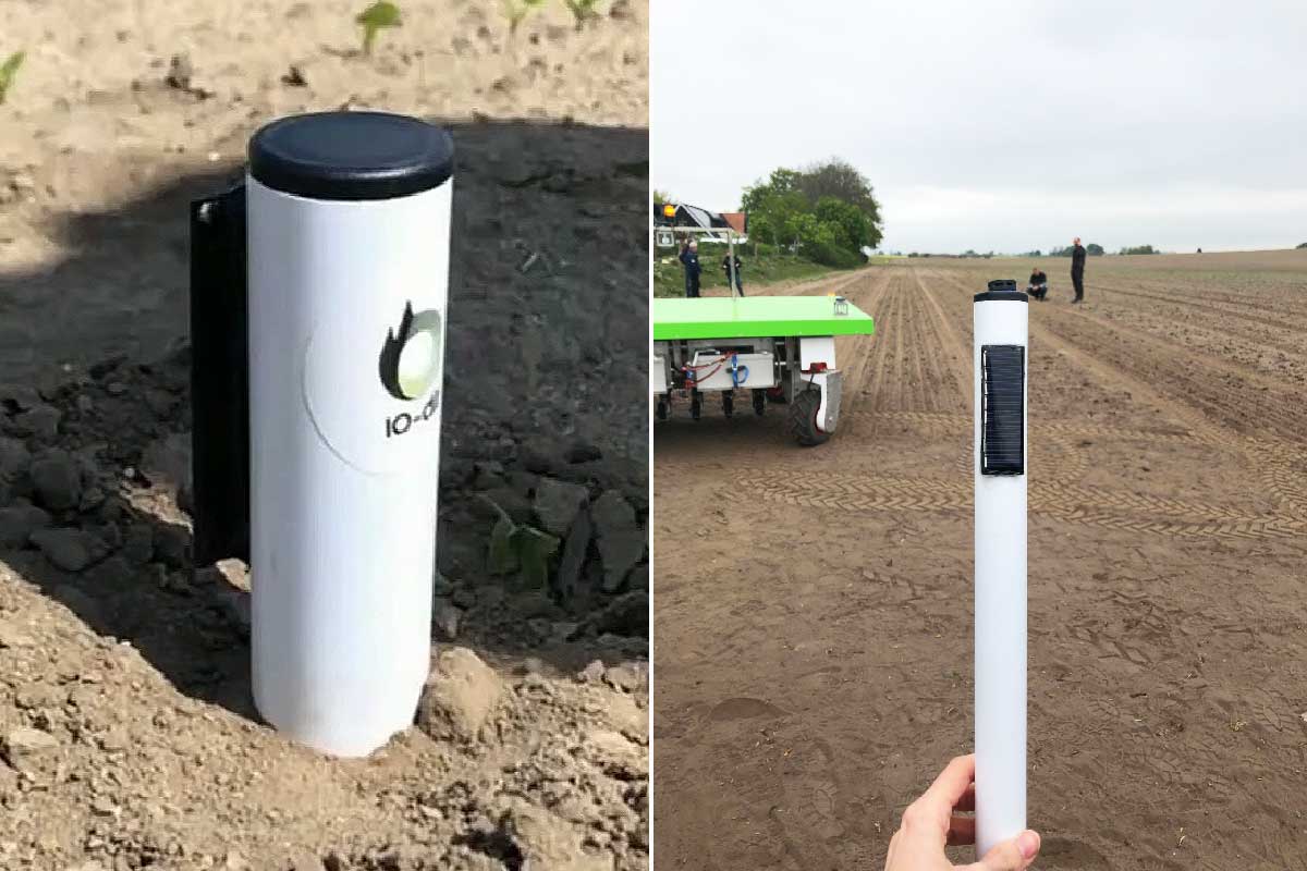 La technologie Agrodit repose sur un capteur d'humidité et de température breveté.