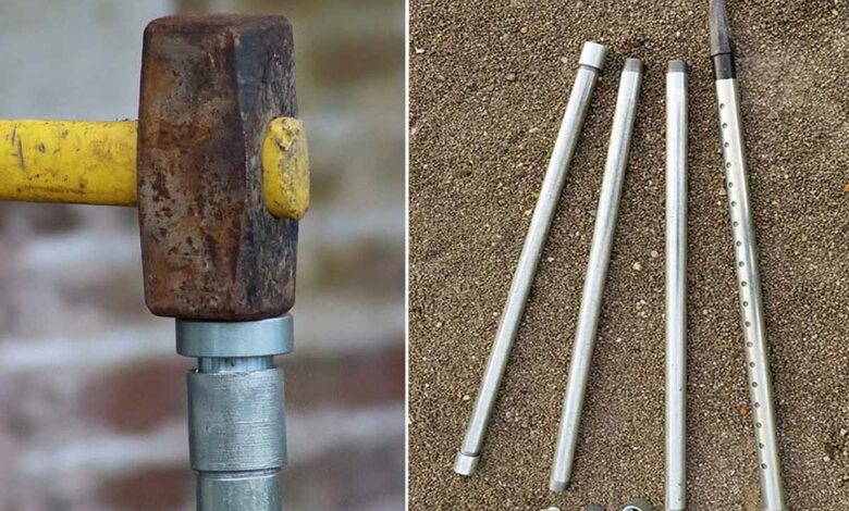Le kit Boutté pour « taper un puits ».