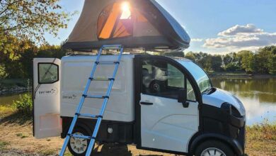 Un mini camping-car accessible ès 14 ans.