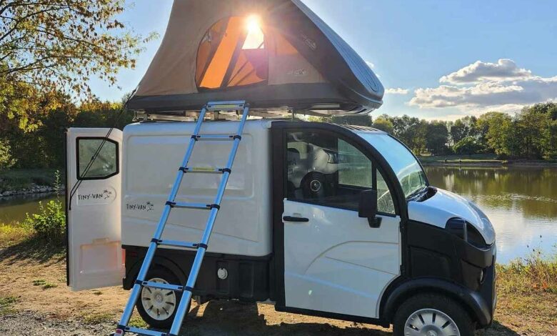 Un mini camping-car accessible ès 14 ans.