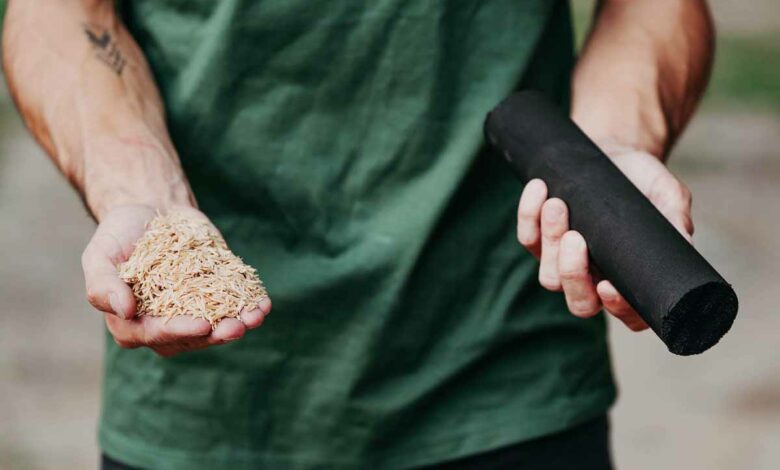 Le premier charbon écologique et durable à base de déchets de riz.