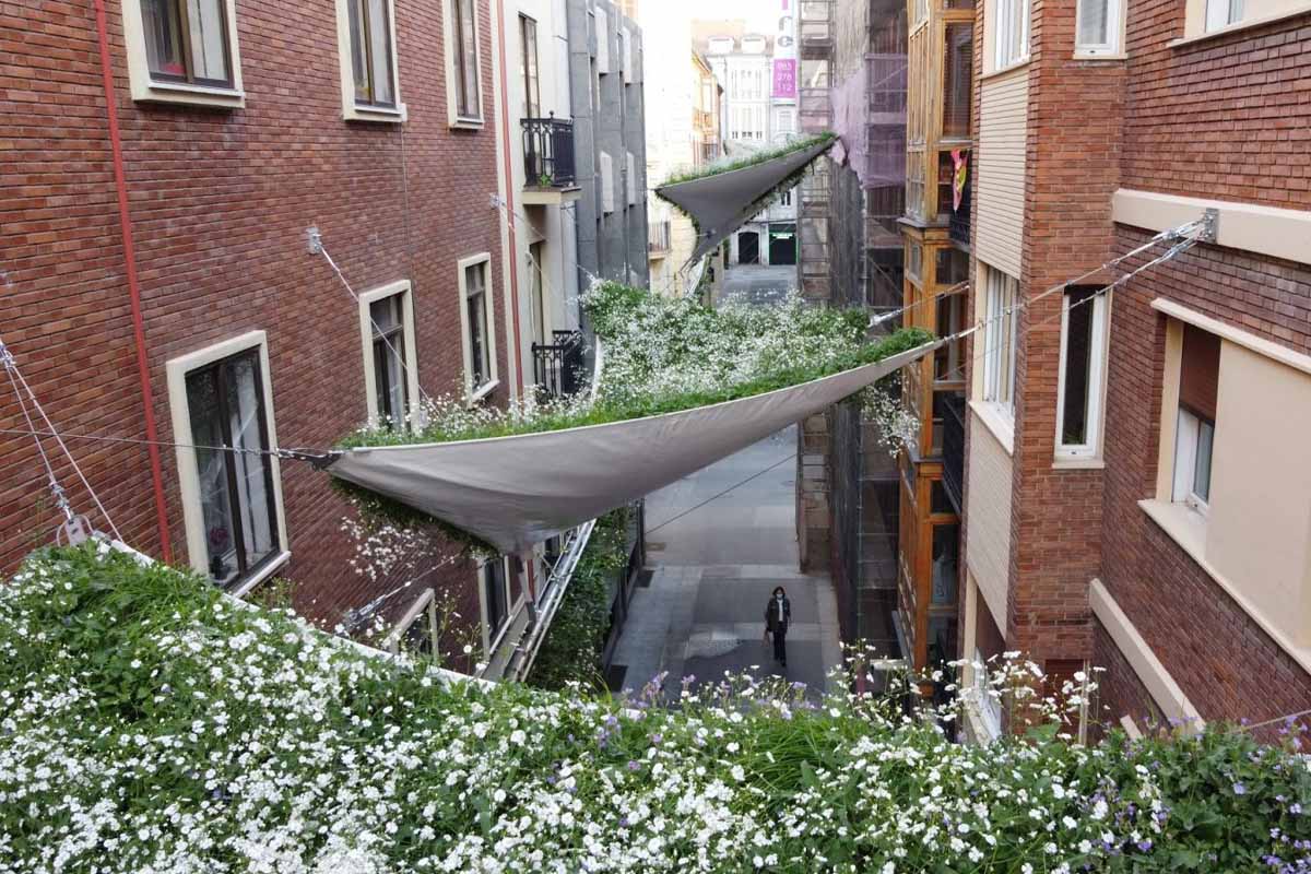 Un canopée végétale pour refroidir les rues des villes.