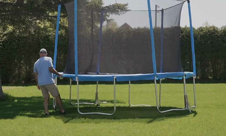 Une invention pour déplacer facilement et rapidement les trampolines.