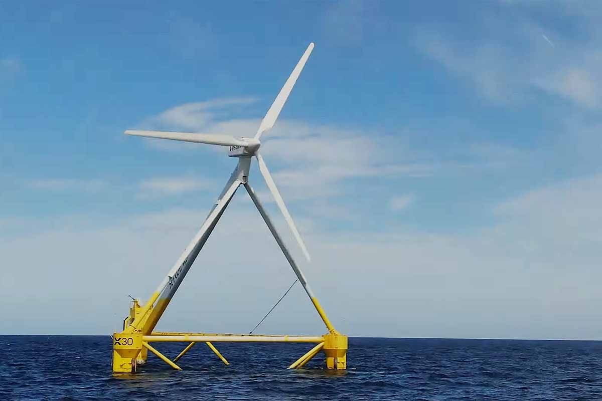 L'invention d'un système éolien flottant.